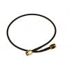 Koaxiální kabel, řada: RS PRO RG174/U, Černá Polytetrafluorethylén 320 mm 50 Ω RS PRO S koncovkou Koaxiální kabel, řada: RS PRO RG174/U, Černá Polytetrafluorethylén 320 mm 50 Ω RS PRO S koncovkou