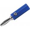 RS PRO Banánek, 4 mm, 30V, 24A, Modrá, Vnější Přenos, materiál kontaktu: Mosaz, délka: 46 mm, pokovení kontaktu: Nikl RS PRO Banánek, 4 mm, 30V, 24A, Modrá, Vnější Přenos, materiál kontaktu: Mosaz, délka: 46 mm, pokovení kontaktu: Nikl