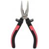 KS Tools 1151018 ploché jehlové kleště 45° zahnuté nástrojová ocel 165 mm