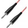 Paccs HIC23RE090SD nástroje kabel [1x jack zástrčka 6,3 mm - 1x jack zástrčka 6,3 mm] 9.00 m červená