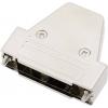 encitech TRI-M-25-K 6550-0100-03 D-SUB pouzdro Pólů: 25 plast, pokovený 180 °, 45 °, 45 ° stříbrná 1 ks