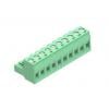 Molex Zásuvný blok Terminal, řada: 39530, rozteč: 5.08 mm, počet řad: 1, počet kontaktů: 10, orientace těla: Molex Zásuvný blok Terminal, řada: 39530, rozteč: 5.08 mm, počet řad: 1, počet kontaktů: 10, orientace těla: