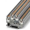 Phoenix Contact Svorkovnice pro komponenty 3211431, řada: PTTB, 500V Šedá 0.14mm², 4 mm² 2 Zásuvný Phoenix Contact Svorkovnice pro komponenty 3211431, řada: PTTB, 500V Šedá 0.14mm², 4 mm² 2 Zásuvný