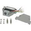 Roline D-SUB adaptér D-SUB zástrčka 25pólová - RJ45 zásuvka 0 mm 1 ks