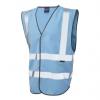 Leo Workwear Modrá Recyklovaný polyester Reflexní vesta M Leo Workwear Modrá Recyklovaný polyester Reflexní vesta M