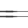 Schützinger HSPL 8568 / AWG16 / 50 / SW bezpečnostní měřicí kabely zástrčka 4 mm zástrčka 4 mm černá 1 ks