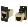 RS PRO Konektor RJ45, řada: FT Vnitřní Cat6a, počet cest: 8, Pravoúhlý, Montáž do panelu Stíněné, počet portů: 1portový RS PRO Konektor RJ45, řada: FT Vnitřní Cat6a, počet cest: 8, Pravoúhlý, Montáž do panelu Stíněné, počet portů: 1portový
