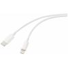 Renkforce USB kabel USB 2.0 USB-C ® zástrčka, Apple Lightning konektor 1.00 m bílá (ledový vzor) RF-5724078 Renkforce USB kabel USB 2.0 USB-C ® zástrčka, Apple Lightning konektor 1.00 m bílá (ledový vzor) RF-5724078