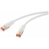 Renkforce RF-5771886 RJ45 síťové kabely, propojovací kabely CAT 6 S/FTP 1.50 m počítačová šedá bez halogenů 1 ks Renkforce RF-5771886 RJ45 síťové kabely, propojovací kabely CAT 6 S/FTP 1.50 m počítačová šedá bez halogenů 1 ks