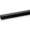 Preci-Dip Konektor PCB, řada: 803, počet kontaktů: 40, počet řad: 2, rozteč: 2.54 mm, orientace těla: Rovný, Průchozí