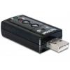 Delock 63926 7.1 externí zvuková karta digitální výstup Delock 63926 7.1 externí zvuková karta digitální výstup