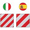 ProPlus 361234 Warntafel 2in1 für Spanien und Italien výstražná tabulka (š x v) 51.3 cm x 51.3 cm