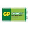 Baterie 6F22 (9V) Zn-Cl GP Greencell (fólie)