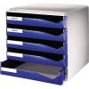 Leitz box se zásuvkami 5280-00-35 modrá DIN A4 Počet přihrádek: 5 Leitz box se zásuvkami 5280-00-35 modrá DIN A4 Počet přihrádek: 5