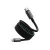 Kabel BASEUS Tungsten Gold USB-C/USB-C 1m Black 100W