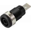 TRU COMPONENTS MP-32 schwarz bezpečnostní vestavná zásuvka 4 mm zásuvka, rovná Ø pin: 4 mm černá 1 ks Bulk TRU COMPONENTS MP-32 schwarz bezpečnostní vestavná zásuvka 4 mm zásuvka, rovná Ø pin: 4 mm černá 1 ks Bulk
