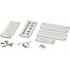 Fibox MB 10890 SET destička pro kabelové průchodky polykarbonát šedobílá (RAL 7035) 1 ks