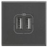 Legrand USB zásuvka Axolute antracitová HS4287C2 1 ks Legrand USB zásuvka Axolute antracitová HS4287C2 1 ks