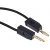 Staubli Zkušební kabel s konektorem, Černá 10A, délka kabelů: 300 mm, 30 V ac, 60V dc, Polyvinylchlorid Staubli Zkušební kabel s konektorem, Černá 10A, délka kabelů: 300 mm, 30 V ac, 60V dc, Polyvinylchlorid