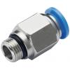 TRU COMPONENTS rovná spojka PC12-G02 Ø vedení: 12 mm Rozměry závitu: G1/4 1 ks
