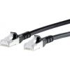 Metz Connect 1308453000-E RJ45 síťové kabely, propojovací kabely CAT 6A S/FTP 3.00 m černá s ochranou 1 ks Metz Connect 1308453000-E RJ45 síťové kabely, propojovací kabely CAT 6A S/FTP 3.00 m černá s ochranou 1 ks