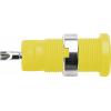 Schützinger DI SEB 3400 Ni / GE bezpečnostní vestavná zásuvka 4 mm žlutá 1 ks Schützinger DI SEB 3400 Ni / GE bezpečnostní vestavná zásuvka 4 mm žlutá 1 ks