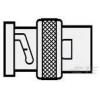 TE Connectivity 912481-000 BNC konektor 1 ks Bulk TE Connectivity 912481-000 BNC konektor 1 ks Bulk