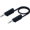 Hirschmann Test & Measurement CO MLN 50/2,5 měřicí kabel lamelová zástrčka 4 mm lamelová zástrčka 4 mm 0.50 m černá 1 ks Hirschmann Test & Measurement CO MLN 50/2,5 měřicí kabel lamelová zástrčka 4 mm lamelová zástrčka 4 mm 0.50 m černá 1 ks