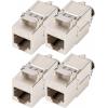 Digitus DN-93816-4 RJ45 vestavný modul Keystone CAT 8.1 4 ks Digitus DN-93816-4 RJ45 vestavný modul Keystone CAT 8.1 4 ks
