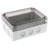 Fibox Pouzdro IP66, IP67 Nestíněný barva Šedá barva Čirá Polykarbonát 180 mm 75 mm 130 mm Termoplastický elastomer Fibox Pouzdro IP66, IP67 Nestíněný barva Šedá barva Čirá Polykarbonát 180 mm 75 mm 130 mm Termoplastický elastomer