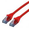 Roline Cat6a Ethernetové kabely, Červená, Nízko dýmivý bezhalogenový 300 mm 8, typ pláště: Nestíněný Nestíněný Roline Cat6a Ethernetové kabely, Červená, Nízko dýmivý bezhalogenový 300 mm 8, typ pláště: Nestíněný Nestíněný