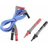 VOLTCRAFT MSL-504 měřicí kabel zástrčka 4 mm zkušební hroty 1.20 m modrá 1 ks