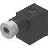 Zástrčka kabelu elektromagnetického ventilu, pro použití s: Elektromagnetický ventil MSSD-F-M16 Festo