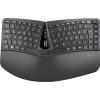 Perixx Ergonomisch bezdrátový sada klávesnice a myše ergonomická německá, QWERTZ černá