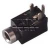 Jack zásuvka ST-002-HA-G, 2,5 mm, stereo, plastový kryt