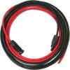 Solární kabel H1Z2Z2-K 6 mm², 15 m, MC-4, červený+černý Solární kabel H1Z2Z2-K 6 mm², 15 m, MC-4, červený+černý