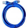 UTP kabel Patch RJ45 1,5m modrý Cat5e