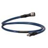 Koaxiální kabel, řada: TL-8A, Modrá Vnější Termoplastický polyuretan (PUR), Polyetylen, A: Typ N Vnější, B: SMA 3 m Koaxiální kabel, řada: TL-8A, Modrá Vnější Termoplastický polyuretan (PUR), Polyetylen, A: Typ N Vnější, B: SMA 3 m