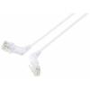 Renkforce RF-6071562 RJ45 síťové kabely, propojovací kabely CAT 6 U/UTP 2.00 m bílá Zásuvné kontakty otočné o 360°, Zahnutý kabelový vývod 1 ks Renkforce RF-6071562 RJ45 síťové kabely, propojovací kabely CAT 6 U/UTP 2.00 m bílá Zásuvné kontakty otočné o 360°, Zahnutý kabelový vývod 1 ks