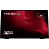Viewsonic TD2465 dotykový monitor Energetická třída (EEK2021): D (A - G) 60.5 cm (23.8 palec) 1920 x 1080 Pixel 16:9 7 ms HDMI™, DisplayPort, USB,