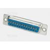 D-SUB vidlice DS1033-25MUNSISS, páj. žlábky, 180°, Au