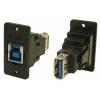 RS PRO Konektor USB, řada: FT Zásuvka/zásuvka, počet portů: 2portový, orientace těla: Rovný USB typu B na A, 30V ac, RS PRO Konektor USB, řada: FT Zásuvka/zásuvka, počet portů: 2portový, orientace těla: Rovný USB typu B na A, 30V ac,