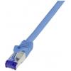 LogiLink C6A076S RJ45 USB kabel CAT 6A S/FTP 5.00 m modrá 1 ks LogiLink C6A076S RJ45 USB kabel CAT 6A S/FTP 5.00 m modrá 1 ks