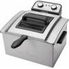 Profi Cook PC-FR1038 dvojitá fritéza se studenou zónou 5 l 3 000 W funkce časovače, manuálně nastavitelná teplota nerezová ocel Profi Cook PC-FR1038 dvojitá fritéza se studenou zónou 5 l 3 000 W funkce časovače, manuálně nastavitelná teplota nerezová ocel