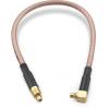 Koaxiální kabel, řada: MMCX RG316, Černá Polytetrafluorethylén, vnější průměr: 2.49 mm OD 152.4 mm 50 Ω Wurth Elektronik Koaxiální kabel, řada: MMCX RG316, Černá Polytetrafluorethylén, vnější průměr: 2.49 mm OD 152.4 mm 50 Ω Wurth Elektronik
