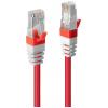 LINDY 45389 RJ45 USB kabel CAT 6A S/FTP 7.50 m červená 1 ks LINDY 45389 RJ45 USB kabel CAT 6A S/FTP 7.50 m červená 1 ks