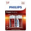 Philips Power LR14 baterie malé mono C alkalicko-manganová 1.5 V 2 ks Philips Power LR14 baterie malé mono C alkalicko-manganová 1.5 V 2 ks