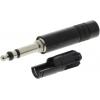 Neutrik Konektor jack, Kabel, Stereo, Lisovací Vnitřní, 6.35 mm 3 3A barva Černá, orientace těla: Rovný, materiál Neutrik Konektor jack, Kabel, Stereo, Lisovací Vnitřní, 6.35 mm 3 3A barva Černá, orientace těla: Rovný, materiál