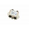 Filtr EMI, řada: 10, 250V, 50Hz, 60 Hz, Montáž na rám, Fast-On, 10 A, počet fází: 1, United Automation, 1, 50 Ω, No