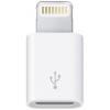 Apple Apple iPad/iPhone/iPod adaptér [1x dokovací zástrčka Apple Lightning - 1x micro USB 2.0 zásuvka B] bílá
